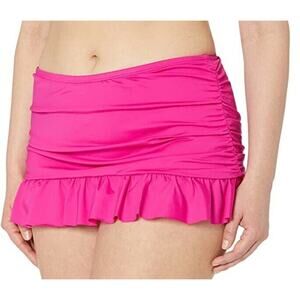 Kenneth Cole Reaction Pink Swim Bikini Skirt